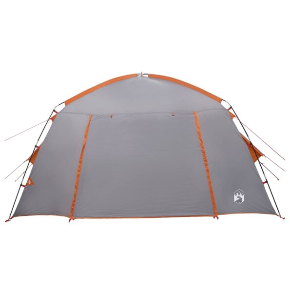 vidaXL Stan chata Šedá a oranžová 300 x 210 x 156 cm Polyester – Obrázok 5