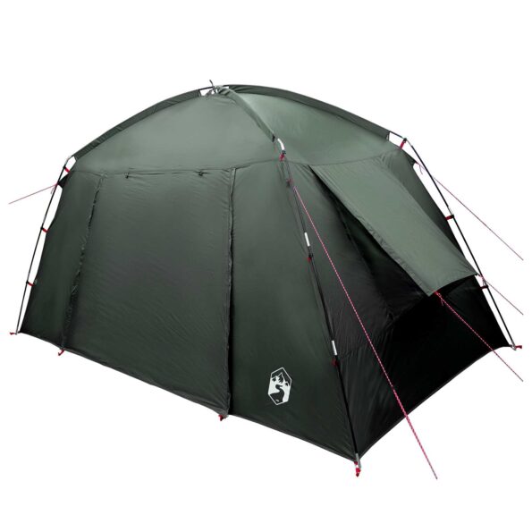 vidaXL Stan chata Armádna zelená 300 x 210 x 156 cm Polyester – Obrázok 3