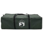 vidaXL Stan chata Armádna zelená 300 x 210 x 156 cm Polyester – Obrázok 8