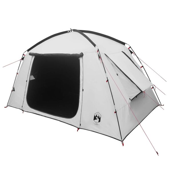 vidaXL Stan chata Biela s blackoutom 300 x 210 x 156 cm Polyester – Obrázok 2