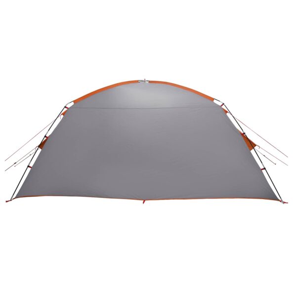 vidaXL Stan chata Šedá a oranžová 400 x 210 x 180 cm Polyester – Obrázok 7