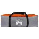 vidaXL Stan chata Šedá a oranžová 400 x 210 x 180 cm Polyester – Obrázok 8