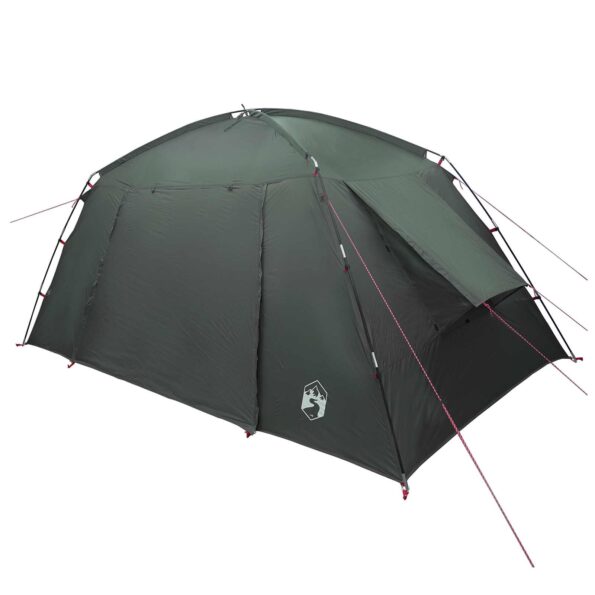 vidaXL Stan chata Armádna zelená 400 x 210 x 180 cm Polyester – Obrázok 3