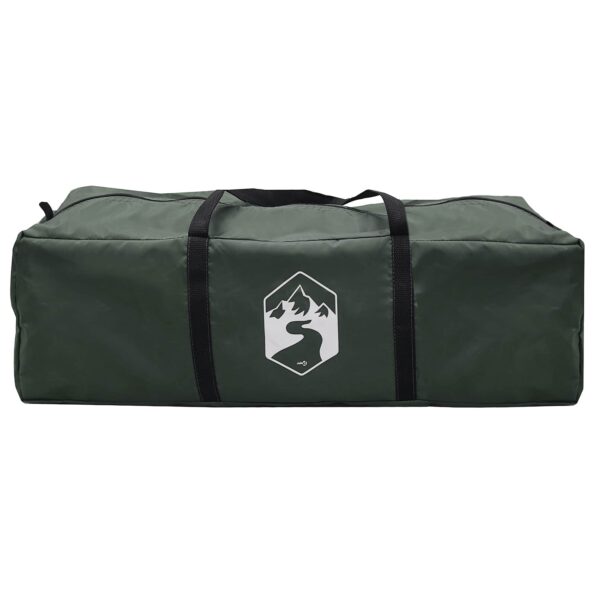 vidaXL Stan chata Armádna zelená 400 x 210 x 180 cm Polyester – Obrázok 8