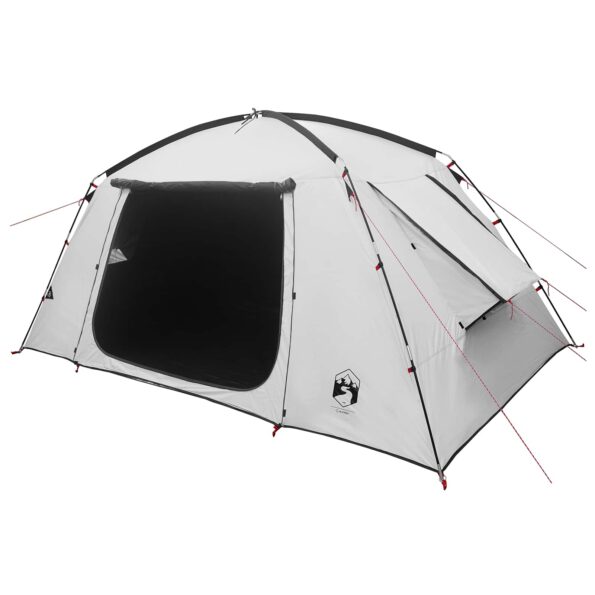 vidaXL Stan chata Biela s blackoutom 400 x 210 x 180 cm Polyester – Obrázok 2
