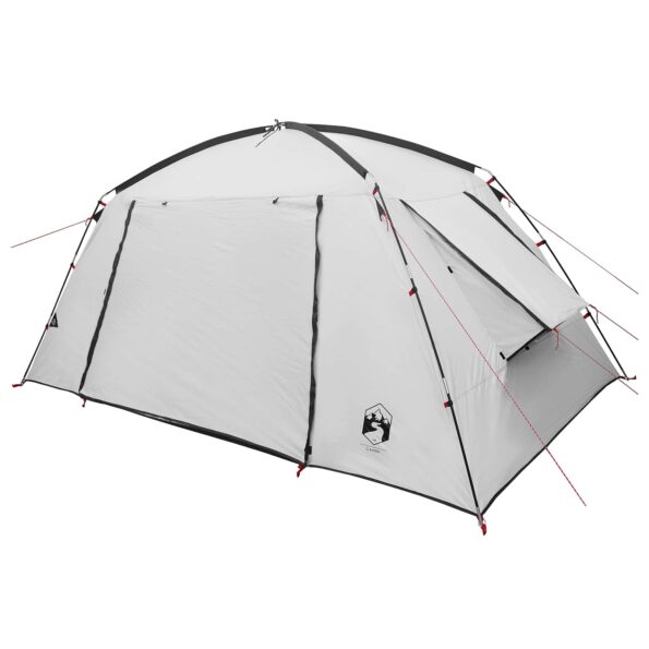 vidaXL Stan chata Biela s blackoutom 400 x 210 x 180 cm Polyester – Obrázok 3