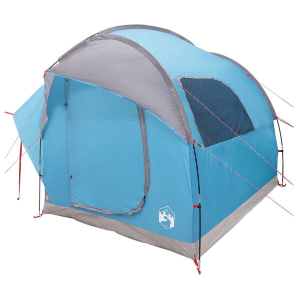 vidaXL Auto Stan so strechou Modrá 239 x 210 x 210 cm Polyester a oceľ – Obrázok 3
