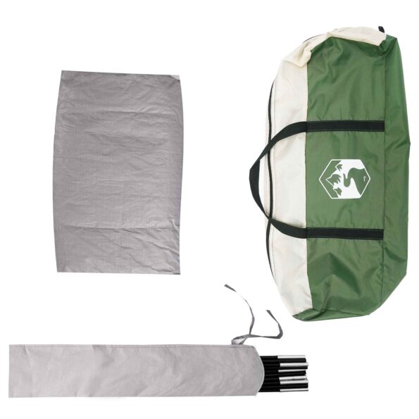 vidaXL Auto Stan Zelená 200 x 170 x 170 cm Polyester a oceľ – Obrázok 9
