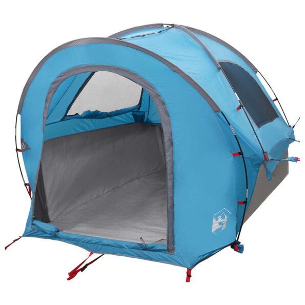 vidaXL Auto Stan so strechou Modrá 200 x 170 x 170 cm Polyester a oceľ – Obrázok 2