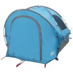 vidaXL Auto Stan so strechou Modrá 200 x 170 x 170 cm Polyester a oceľ – Obrázok 3