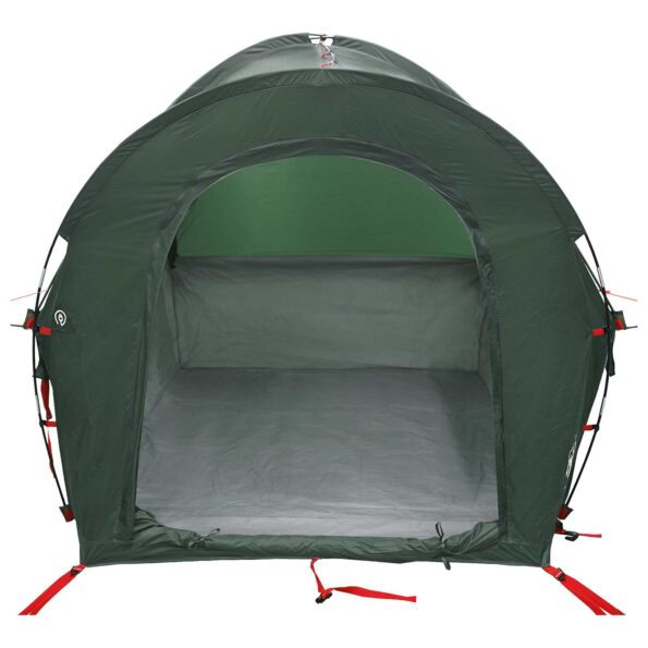 vidaXL Auto Stan Armádna zelená 200 x 170 x 170 cm Polyester a oceľ – Obrázok 4