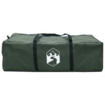 vidaXL Auto Stan Armádna zelená 200 x 170 x 170 cm Polyester a oceľ – Obrázok 7