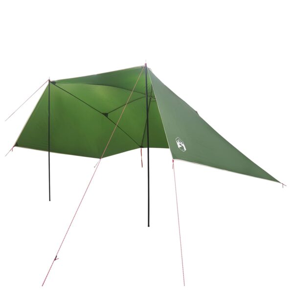 vidaXL Auto Stan Zelená 308 x 215 x 220 cm Polyester a oceľ – Obrázok 2