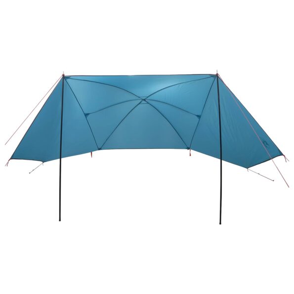 vidaXL Auto Stan so strechou Modrá 308 x 215 x 220 cm Polyester a oceľ – Obrázok 3