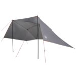 vidaXL Auto Stan Šedá a oranžová 308 x 215 x 220 cm Polyester a oceľ – Obrázok 2