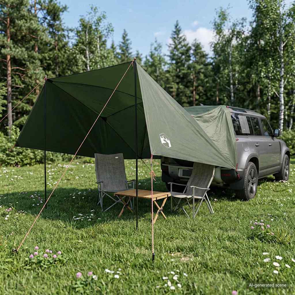 42028550_1.jpg vidaXL Auto Stan Armádna zelená 308 x 215 x 220 cm Polyester a oceľ – Obrázok 1