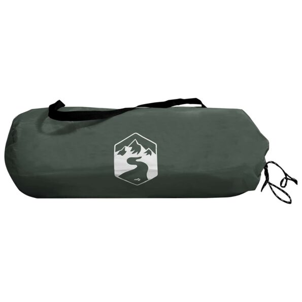 vidaXL Auto Stan Armádna zelená 308 x 215 x 220 cm Polyester a oceľ – Obrázok 6