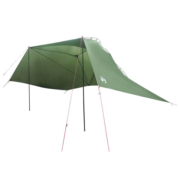 vidaXL Auto Stan so strechou Zelená 350 x 250 cm Polyester a oceľ – Obrázok 2