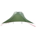 vidaXL Auto Stan so strechou Zelená 350 x 250 cm Polyester a oceľ – Obrázok 5