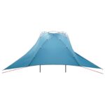 vidaXL Auto Stan so strechou Modrá 350 x 250 cm Polyester a oceľ – Obrázok 5