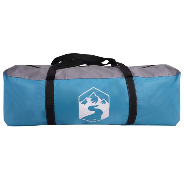 vidaXL Auto Stan so strechou Modrá 350 x 250 cm Polyester a oceľ – Obrázok 6