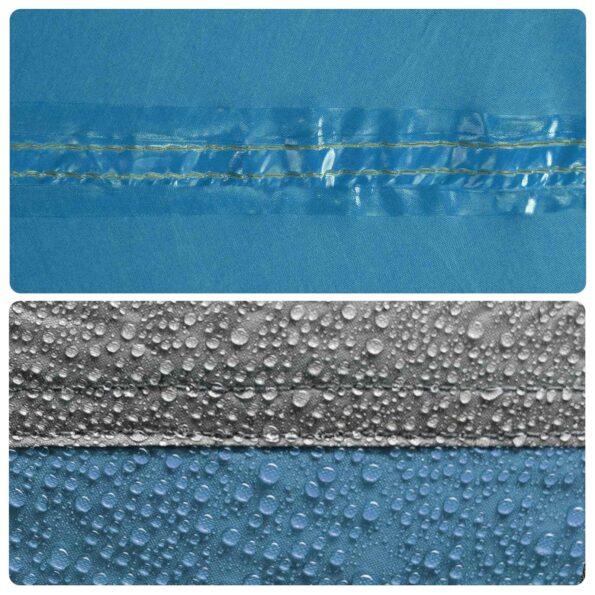 vidaXL Auto Stan so strechou Modrá 350 x 250 cm Polyester a oceľ – Obrázok 9