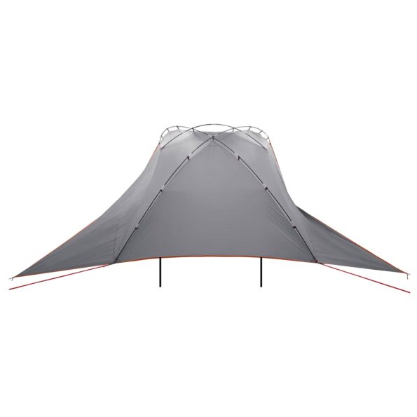 vidaXL Auto Stan Šedá a oranžová 350 x 250 cm Polyester a oceľ – Obrázok 5