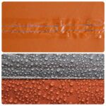 vidaXL Auto Stan Šedá a oranžová 350 x 250 cm Polyester a oceľ – Obrázok 9