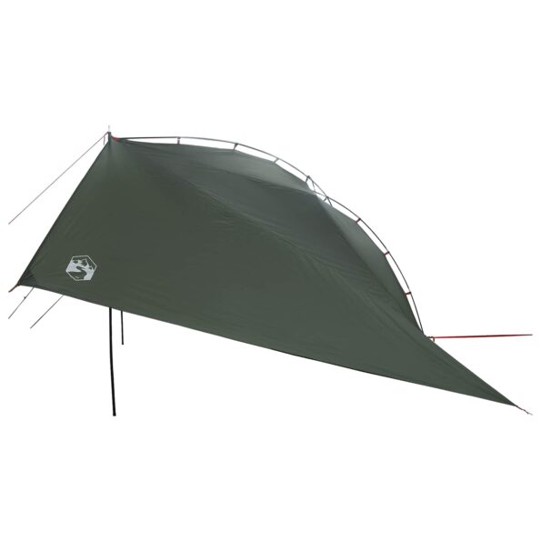 vidaXL Auto Stan Armádna zelená 350 x 250 cm Polyester a oceľ – Obrázok 4