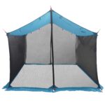 vidaXL Stanový plachty s sieťovými stenami Modrá 340 x 260 x 220 cm – Obrázok 4