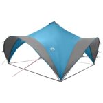 vidaXL Párty stan Modrá 500 x 500 x 350 cm Polyester a oceľ – Obrázok 2