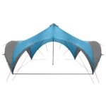 vidaXL Párty stan Modrá 500 x 500 x 350 cm Polyester a oceľ – Obrázok 3