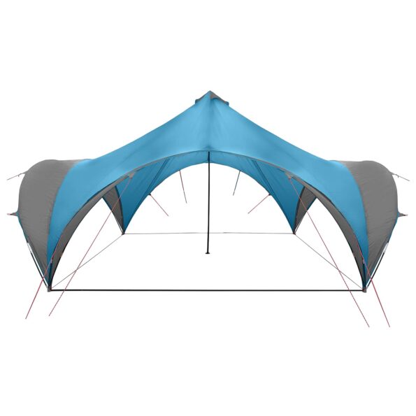 vidaXL Párty stan Modrá 500 x 500 x 350 cm Polyester a oceľ – Obrázok 3