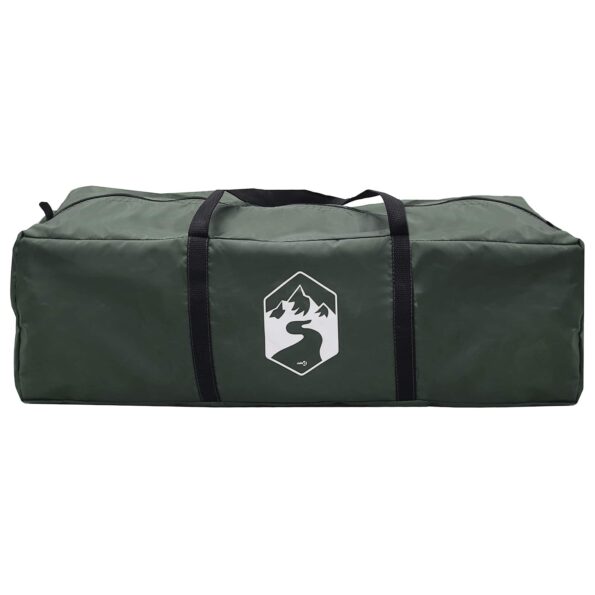 vidaXL Párty stan Armádna zelená 500 x 500 x 350 cm Polyester a oceľ – Obrázok 4
