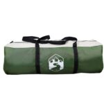 vidaXL Párty stan Zelená 400 x 400 x 320 cm Polyester a oceľ – Obrázok 4