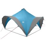 vidaXL Párty stan Modrá 400 x 400 x 320 cm Polyester a oceľ – Obrázok 2
