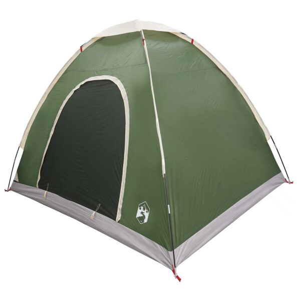 vidaXL Kempingový stan so strechou Zelená 190 x 140 x 105 cm – Obrázok 3