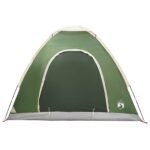 vidaXL Kempingový stan so strechou Zelená 190 x 140 x 105 cm – Obrázok 4