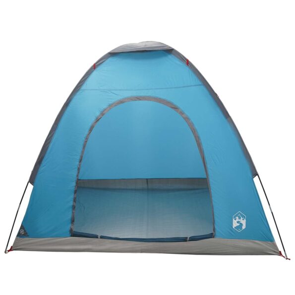 vidaXL Kempingový stan so strechou Modrá 190 x 140 x 105 cm – Obrázok 5