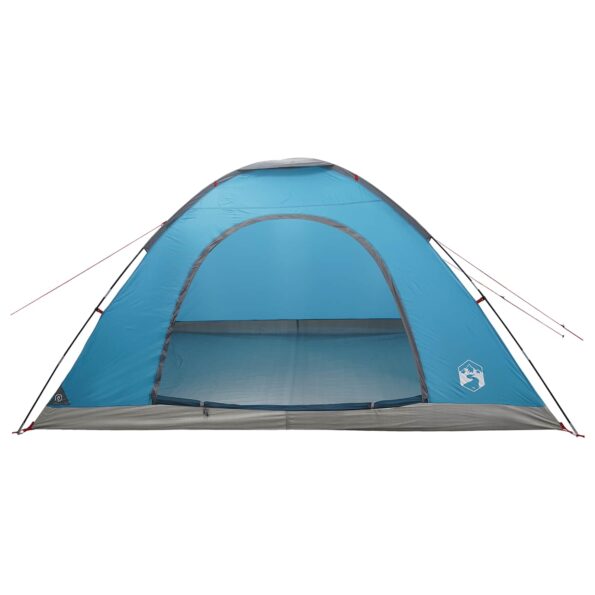 vidaXL Kempingový stan so strechou Modrá 335 x 275 x 180 cm – Obrázok 4
