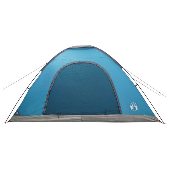 vidaXL Kempingový stan so strechou Modrá 335 x 275 x 180 cm – Obrázok 5
