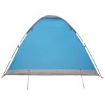 vidaXL Kempingový stan so strechou Modrá 335 x 275 x 180 cm – Obrázok 6