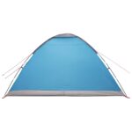 vidaXL Kempingový stan so strechou Modrá 335 x 275 x 180 cm – Obrázok 7
