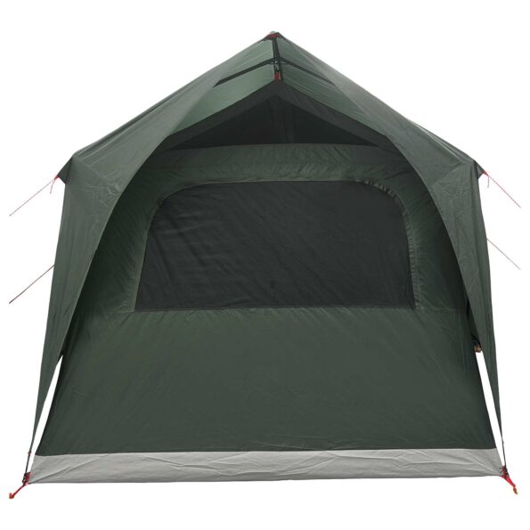 vidaXL Tunelový stan Armádna zelená Pre 8 osôb Polyester a oceľ – Obrázok 7
