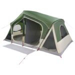 vidaXL Stan chata Zelená 480 x 273 x 205 cm Polyester a oceľ – Obrázok 2