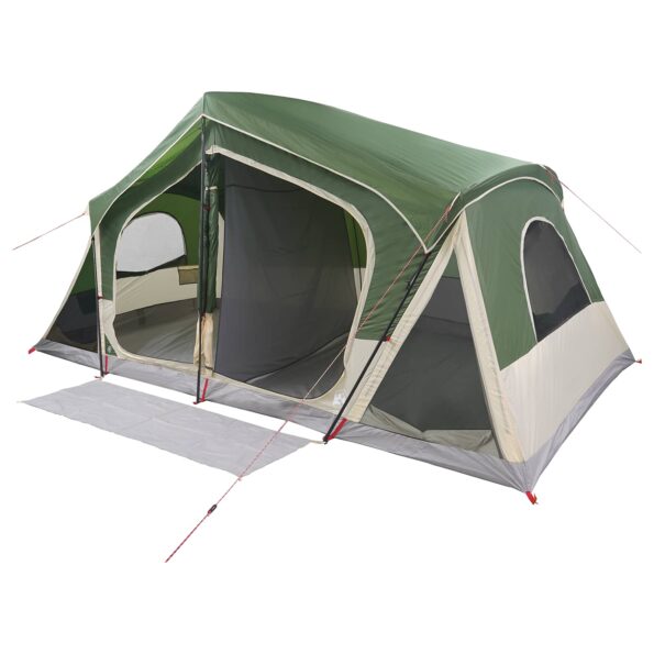 vidaXL Stan chata Zelená 480 x 273 x 205 cm Polyester a oceľ – Obrázok 2