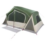 vidaXL Stan chata Zelená 480 x 273 x 205 cm Polyester a oceľ – Obrázok 3
