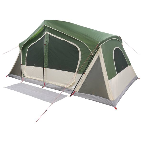vidaXL Stan chata Zelená 480 x 273 x 205 cm Polyester a oceľ – Obrázok 3