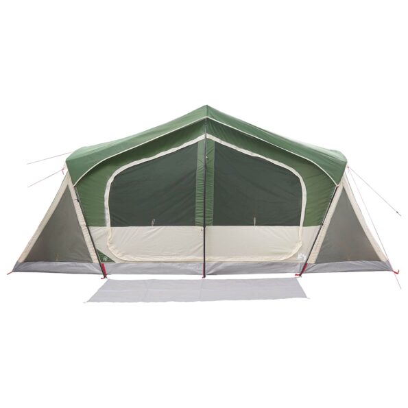 vidaXL Stan chata Zelená 480 x 273 x 205 cm Polyester a oceľ – Obrázok 5