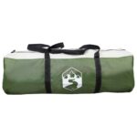 vidaXL Stan chata Zelená 480 x 273 x 205 cm Polyester a oceľ – Obrázok 8